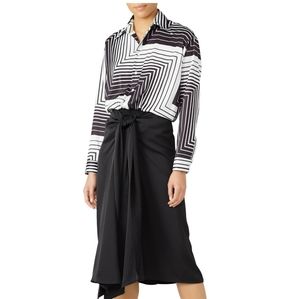 TOME ZIG ZAG DRESS SIZE 14